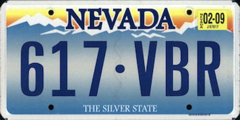 nevada license plate lookup